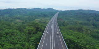 跨爪哇收费公路交通图