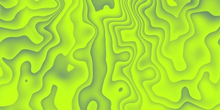 创意的新设计抽象梯度绿色彩色波浪背景运动视频