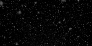 4K逼真的降雪，宽镜头，缓慢和高度，密集，Alpha Prores背景循环，透明，只是拖放在你的时间轴，冬天，圣诞节，新年，暴雪，暴风雪库存视频-(覆盖Alpha通道)