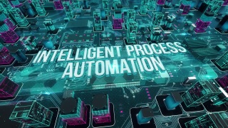 智能过程自动化与数字技术高科技的概念视频素材模板下载