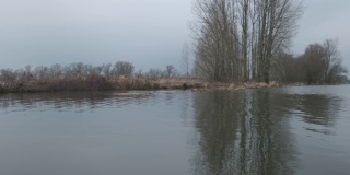 满溢的艾塞尔河河