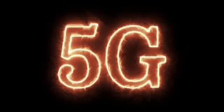 4k分辨率4G 5G网络无线系统连接、电信、互联网、卫星传输、火焰