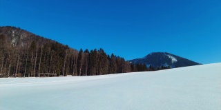 奥地利冬季景观
