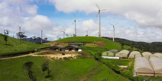 斯里兰卡的风车农场