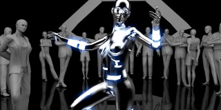 舞者机器人的性能