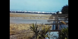 上世纪60年代巴勒莫机场的跑道