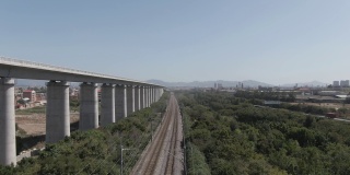 基础设施建设，铁路高架桥