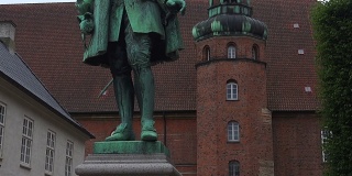 Peder Griffenfeld纪念碑。哥本哈根。丹麦。