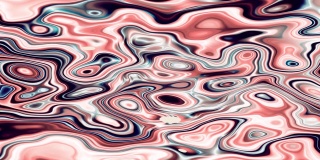 抽象彩色大理石墨水旋涡流体背景。mp4