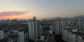 中国福建省福州市，白天到日落摄影