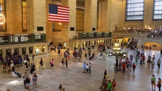 中央车站。纽约。视频素材模板下载