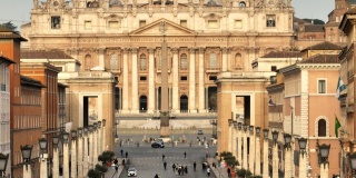 圣彼得大教堂，梵蒂冈城，意大利罗马。