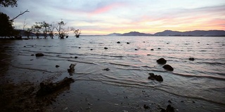 日落海景，泰国，普吉岛安达曼海