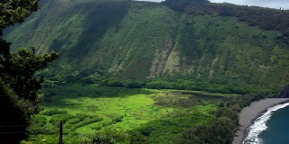 夏威夷壮丽的Waipio山谷