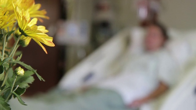 医疗-医院病人-鲜花