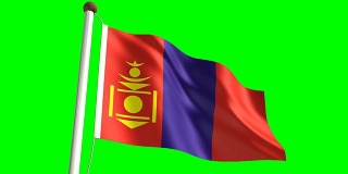 蒙古国旗