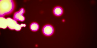 暗红粒子背景视频循环