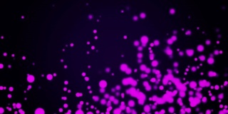 紫色粒子背景视频循环