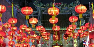 中国红纸灯笼