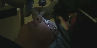 激光眼科手术步骤9:用激光矫正视力
