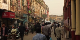 印度加尔各答(Calcutta)的街景