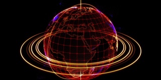 Modern Digital Rotating Earth