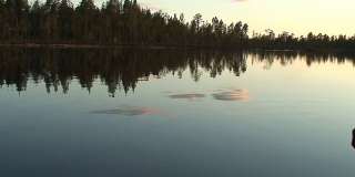 芬兰拉普兰的寂静日落2