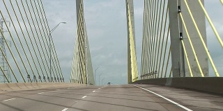 driving over the bridge