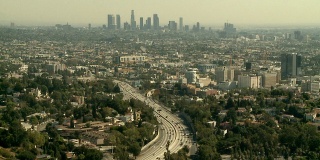 洛杉矶朦胧的地平线