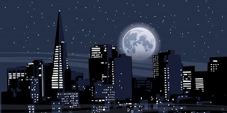 旧金山的月光