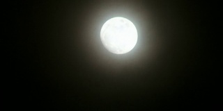 月亮云延时