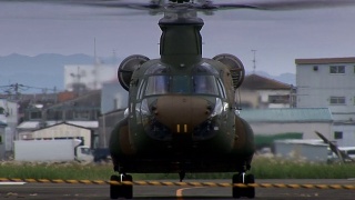 CH-47支奴干重型直升机视频素材模板下载