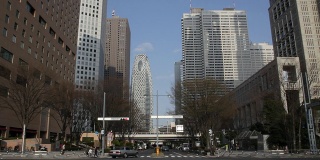 东京shinjyuku摩天大楼