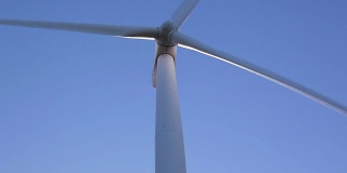 风力涡轮机。可替代能源
