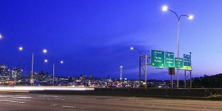 西雅图I-5交通延时缩放