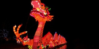 中国的巨龙灯笼
