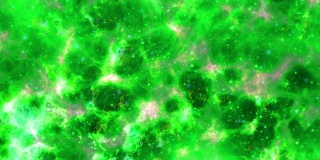 空间分形星系绿