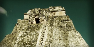 墨西哥uxmal的玛雅遗址