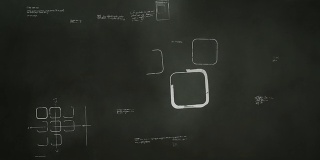 软件开发黑板上的涂鸦