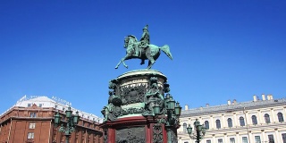 圣彼得堡尼古拉皇帝雕像