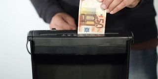 欧元碎纸机