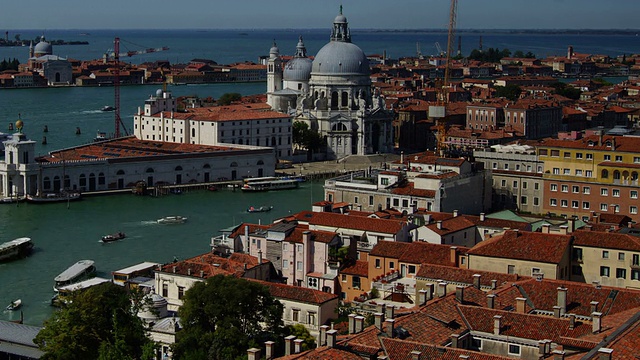 威尼斯城的一些景点，鸟瞰圣马可