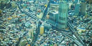 东京市区的时间流逝