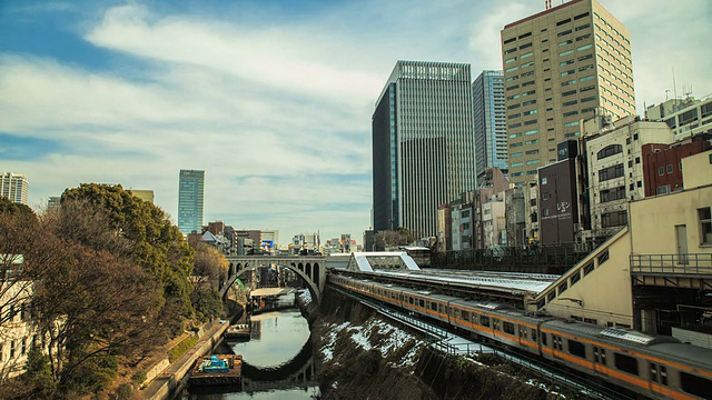 东京火车站时间流逝