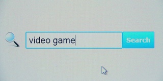 视频游戏-浏览器搜索查询，互联网网页