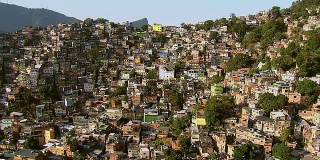 巴西里约热内卢贫民区航拍