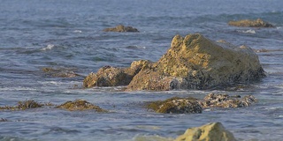 慢镜头，日本石川野户半岛海岸