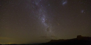 恒星延时，银河系，德拉肯斯堡山脉，南非