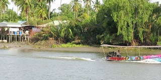 泰国的长尾船
