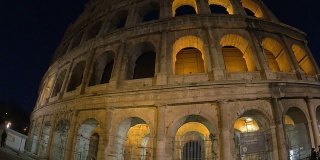 夜斗兽场是罗马著名的景点